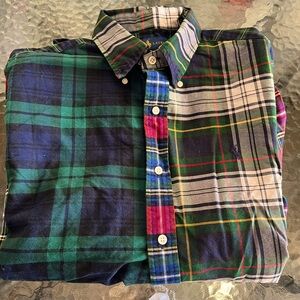 Men’s L long sleeve button up Polo